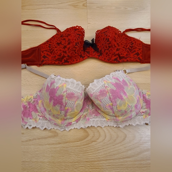 2 Balconette bras size 32B - Picture 7 of 7